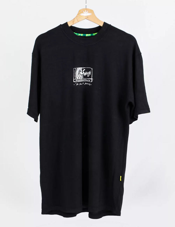 MushRoom Facts black Oversize Unisex T-Shirt