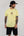Pacifista Men's Regular Fit Yellow T-Shirt