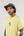 Pacifista Men's Regular Fit Yellow T-Shirt
