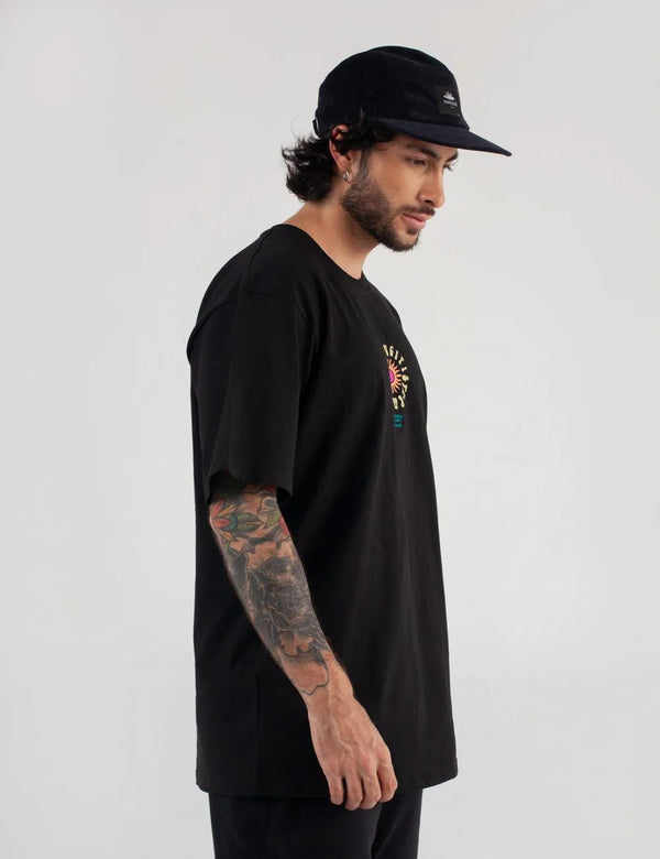 Pacifista Men's Oversize T-shirt in black