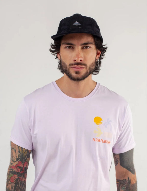Alma Playera Men Regular fit Lilac T-shirt