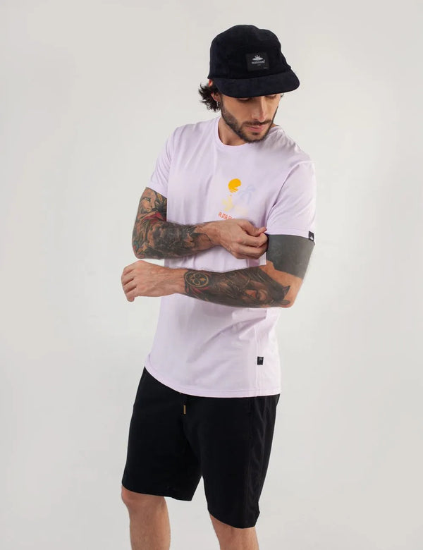 Alma Playera Men Regular fit Lilac T-shirt