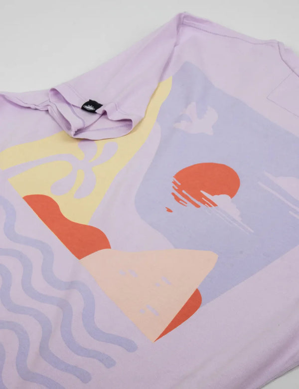 Alma Playera Men Regular fit Lilac T-shirt