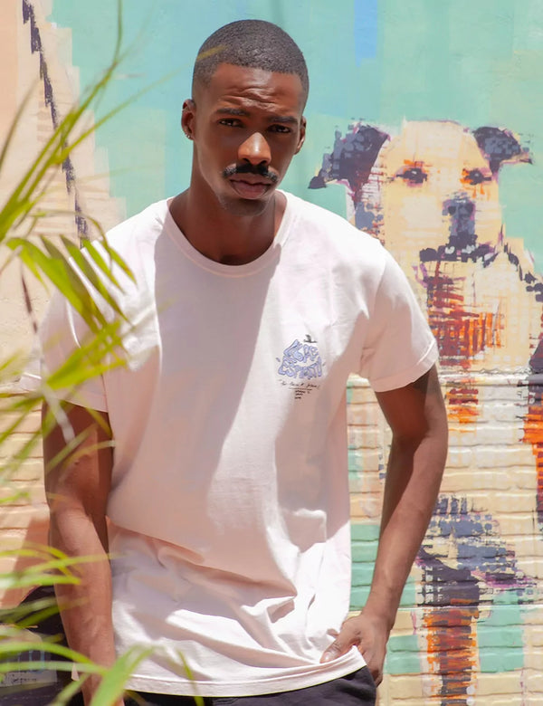 Freedom Men Regular Fit Pink T-Shirt