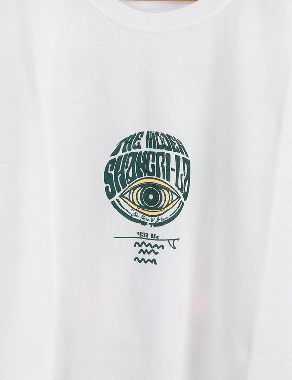 Shangri - LA Men Regular fit white T-shirt