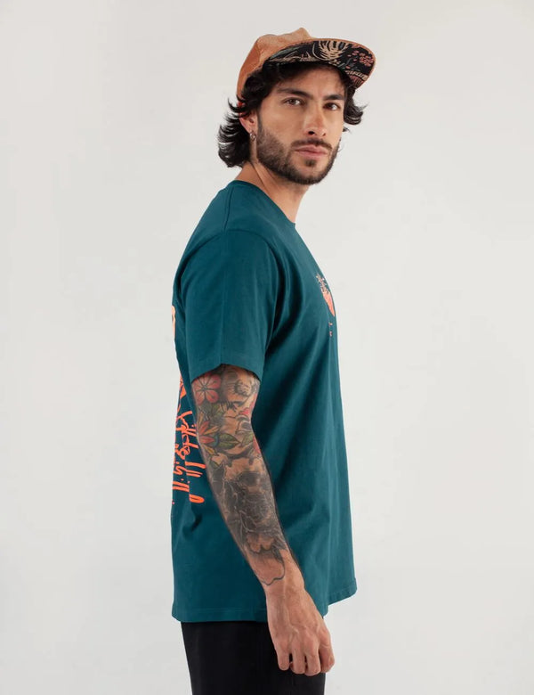 Sueño Florido Men's Regular Fit T-Shirt