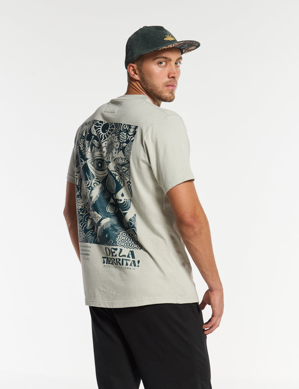 Men's Regular Fit T-shirt in pale green