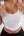 Sepiolita Women´s white Crop Top