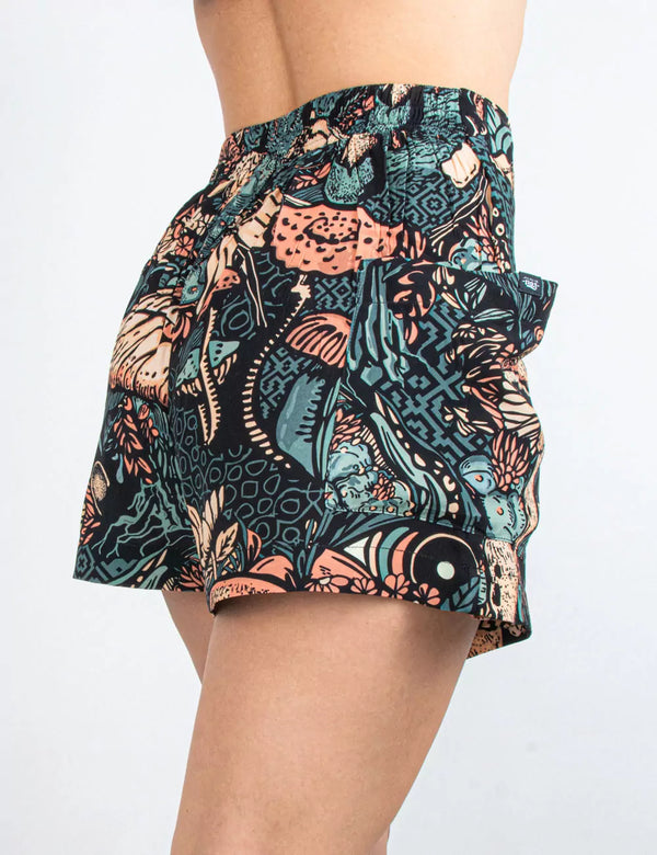 Jardin de los dioses Multicolor Women Short Skirt