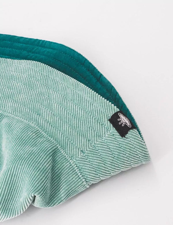 Fisher Hat Duplex mind green+turquoise Unisex