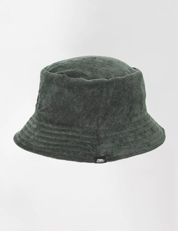 Fisher Hat Duplex Green+Chocolate Unisex