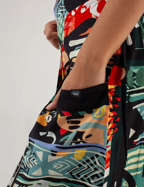 Roots Culotte Pants for Women in multicolor