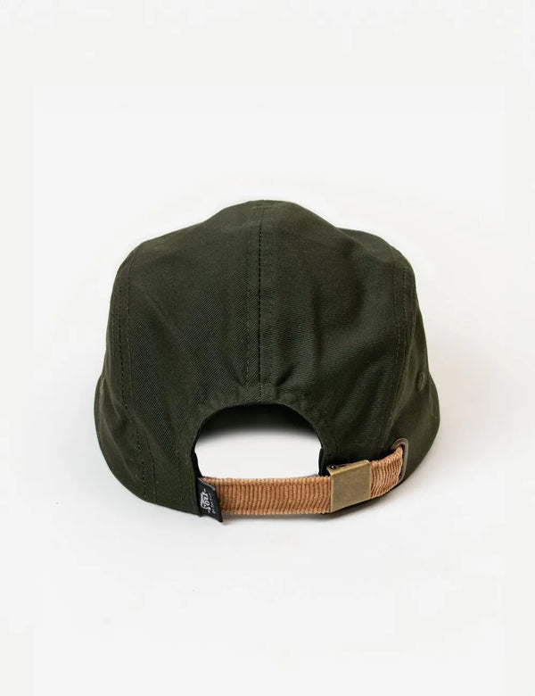 Rider Hat green + brown Unisex