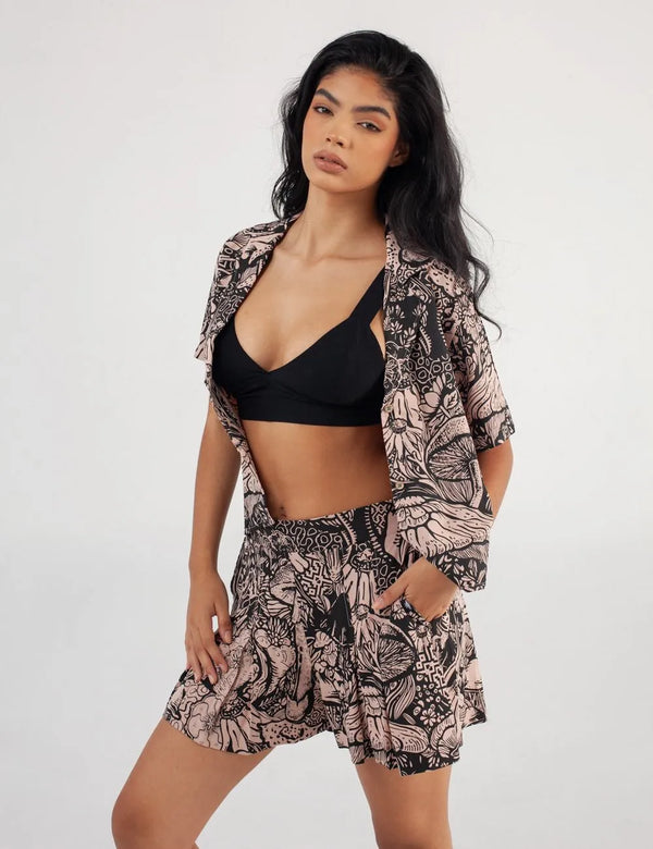 Short Set Landsky coral Women Size